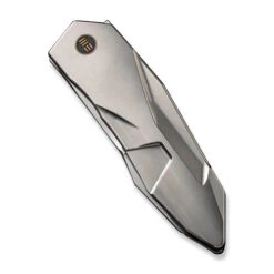 WE Knife Co Solid Polished Bead Blasted Titanium (WE22028-2) -Knife Specialty Store WE22028 2 WE Solid Ti Grey WE230136 4 80970.1692830294