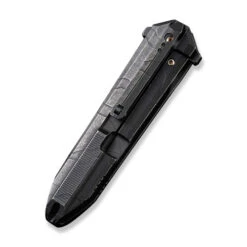 WE Knife Co Diatomic Etching Pattern Titanium Black (WE22032-4) -Knife Specialty Store WE22032 4 WE Diatomic Black Etched WE230054 5 31207.1685136386