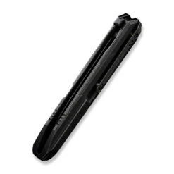 WE Knife Co Diatomic Etching Pattern Titanium Black (WE22032-4) -Knife Specialty Store WE22032 4 WE Diatomic Black Etched WE230054 6 08025.1685136389