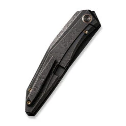 WE Knife Co Limited Edition Cybernetic Etched Black Titanium (WE22033-4) -Knife Specialty Store WE22033 4 WE Cybernetic Ti Stonewashed WE230081 5 62578.1686870175