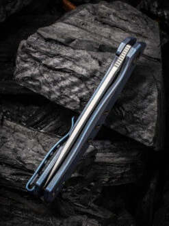 WE Limited Edition Seer Blue Titanium (WE20015-2) -Knife Specialty Store WEK20015 2 WE Limited Editin Seer Blue Titanium We210249 4 54995.1626374428